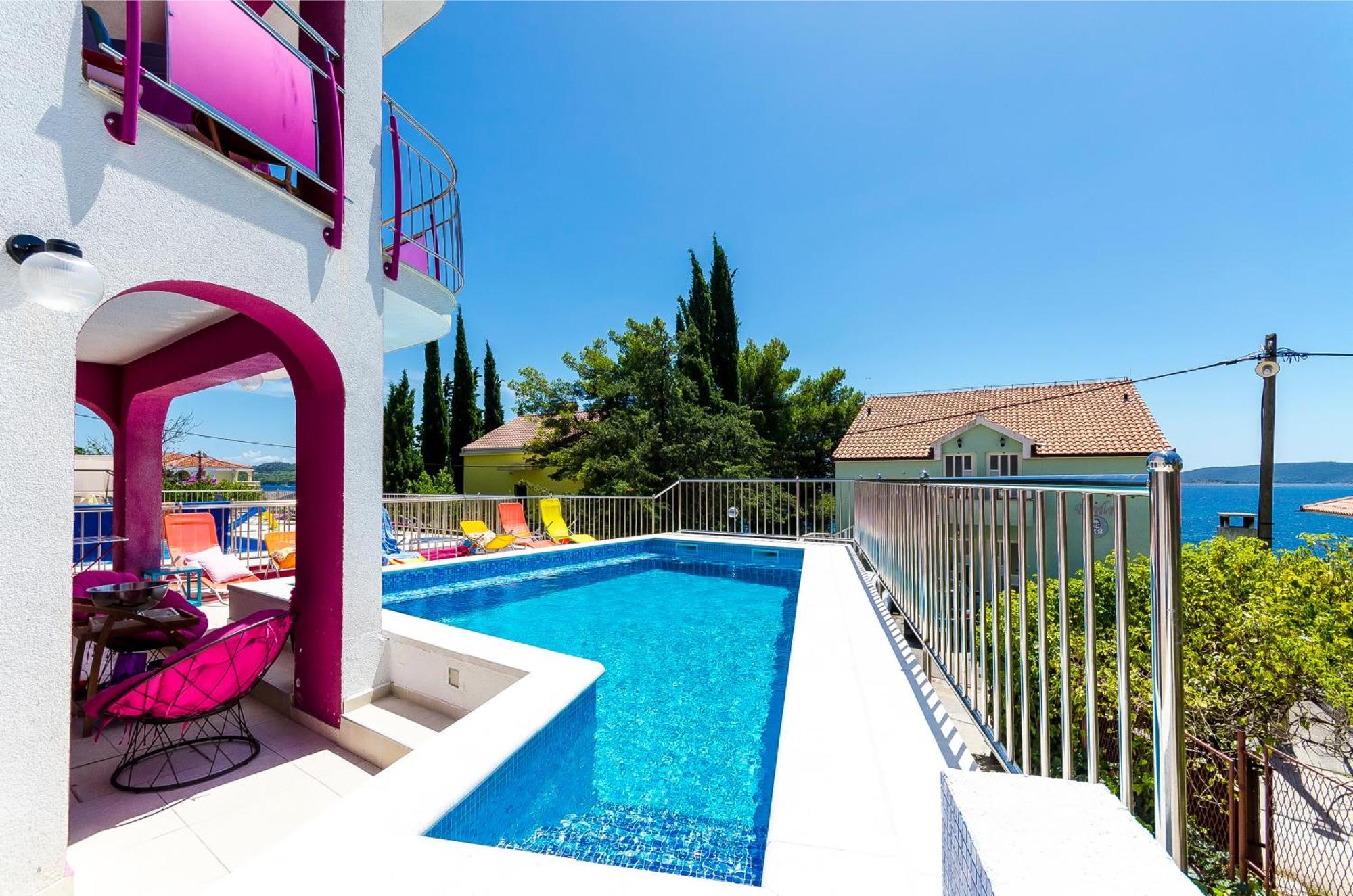 Villa Pinky And Superior Trogir Seget Vranjica Exterior foto
